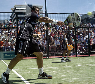 Una acción de la gran final del Torneo (PACO AYALA) Una acción de la gran final del Torneo (PACO AYALA)