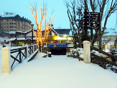 Imagen de Pradollano tras las últimas nevadas (CETURSA)