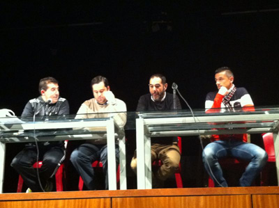 Roberto disfrutó de una gran velada 