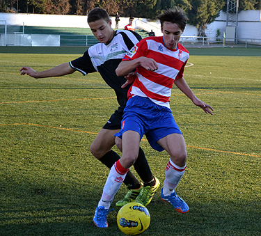 El juvenil B del Granada CF se impuso al Universidad de Almería (LÁZARO)
