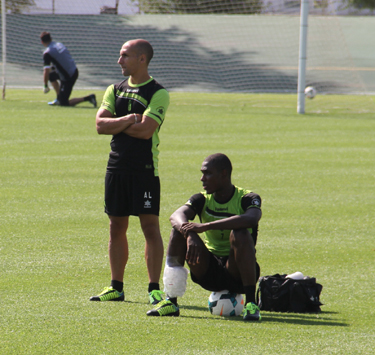 Ighalo en un entrenamiento anterior (ARCHIVO)