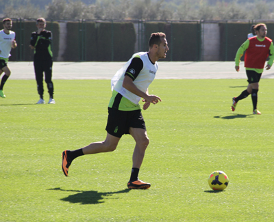 Yebda y Angulo se han entrenado con normalidad 