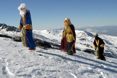 Los Reyes Magos preparan su llegada a Sierra Nevada 