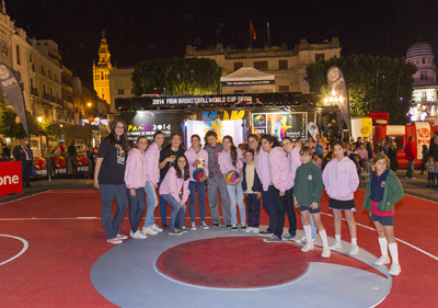Imagen del Road Show a su paso por Sevilla 