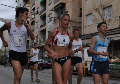 Ainhoa Pinedo en competición