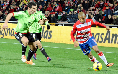 Brahimi, en una acción del partido (BALDOMERO)