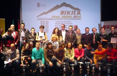 Los premiados en la gala de clausura 