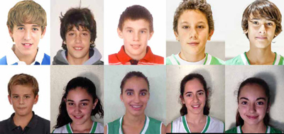 Los diez granadinos seleccionados 