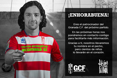 Ecomasa lucirá en las camisetas del Granada 