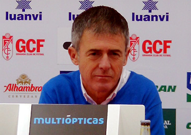 Lucas Alcaraz durante la rueda de prensa (GRJ)