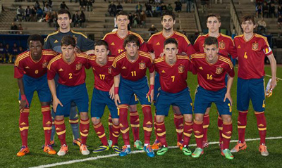 Once inicial del combinado sub18 en la Copa Atlántico 