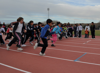 Edición del pasado año del cross escolar 