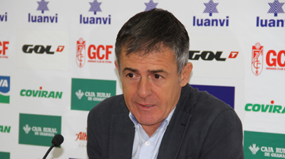 Lucas Alcaraz antes de partir hacia Valencia 