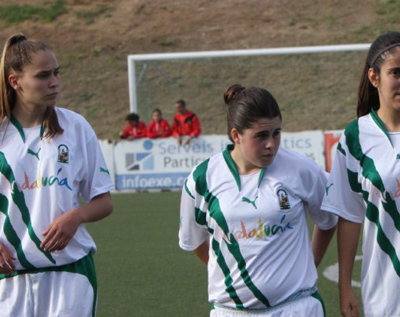 Lorena Barranco con el combinado Andaluz 