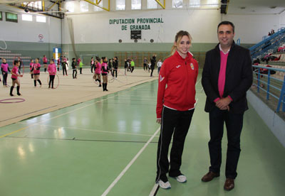 Lidia Redondo junto a Francisco Rodríguez 