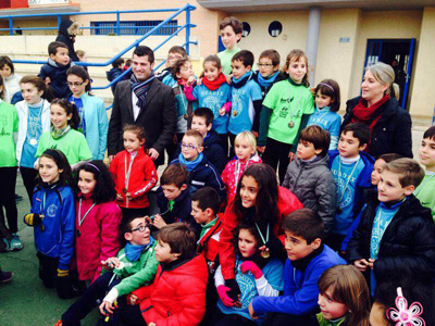 Algunos de los ganadores del Cross 