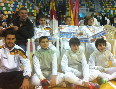 Representantes del Club Maracena 
