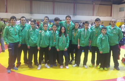 Equipos junior e infantil de Maracena 