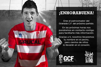 Grucal, patrocinador de la campaña Hijos del Fútbol 