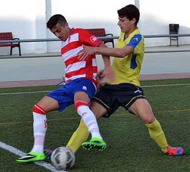 El Coria CF `apretó` en exceso a los rojiblancos. (LÁZARO)