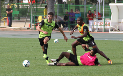 Ighalo se ha entrenado con normalidad (GRJ)