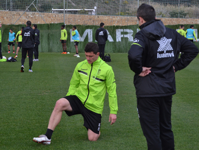 Piti no ha pasado el último test en Marbella (GRANADA CF) 