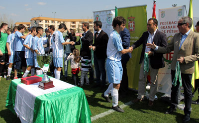 Entrega de medallas a la Selección de Sevilla 