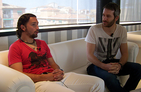 Manuel Iturra en un momento de la entrevista de Jorge Azcoytia (GRJ)