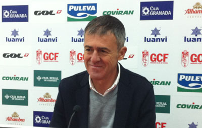 Alcaraz en la previa de enfrentarse al Levante (GRJ)