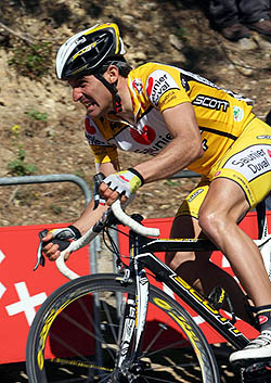 David de la Fuente, ciclista del Fuji Servetto 