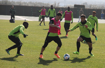 El rojiblanco Piti ya entrena con normalidad (GRJ)