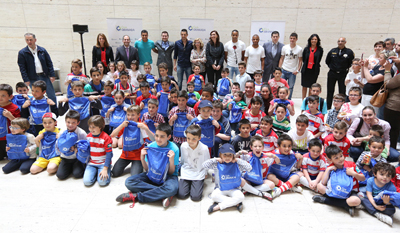 Los niños han conocido de cerca a sus ídolos 