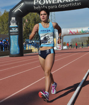 María Pérez sigue preparándose para el Mundial 