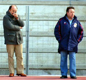 Muñoz dando instrucciones junto al presidente del Imperio (BALDOMERO)