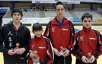 Guillermo Sánchez, Laura Ramírez, Jesús Rodríguez y Pablo Guerra