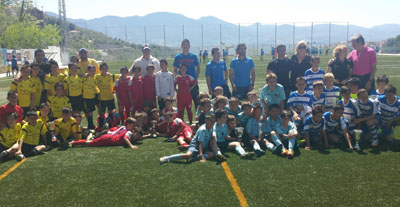 Los más pequeños pasaron una gran jornada de fútbol 