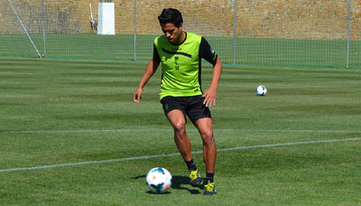 Recio sigue su proceso de recuperación (GRANADA CF)