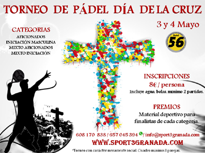 Cartel del Torneo del Día de la Cruz 