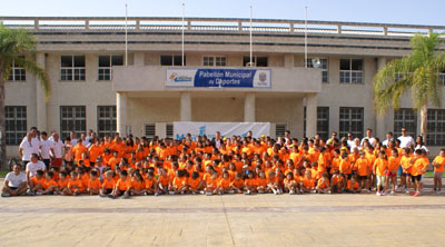 Foto de familia de las Escuelas de Verano de 2013 