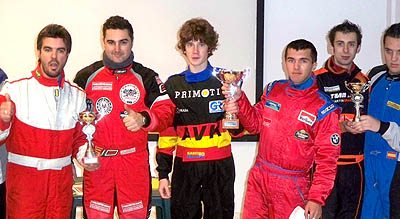 Podio completo de granadinos en la prueba celebrada en Campillos de Málaga