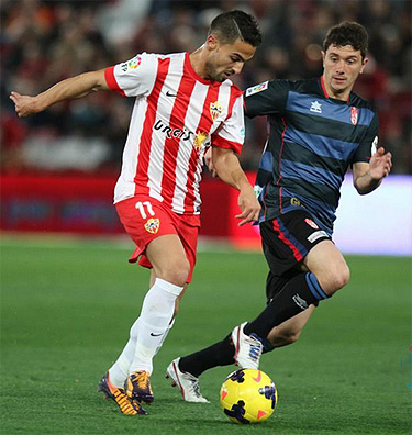 En la ida el Granada CF salió goleado de tierras almerienses 