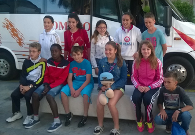 Los representantes del CEIP Cardenal Belluga 