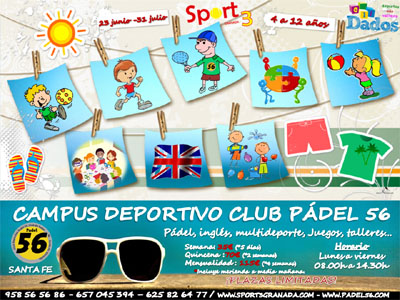 Cartel de este novedoso campus de verano 