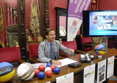 Granados en la presentación de Trofeo Corpus 