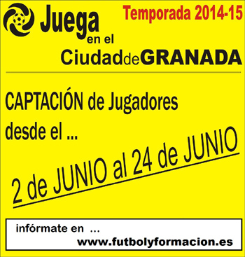 Pruebas de captación en el ciudad de Granada 