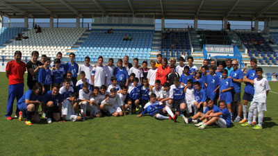 Campeones y subcampeones de la liga escolar 