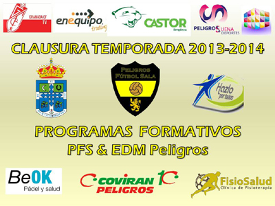 Cartel del acto de clausura 