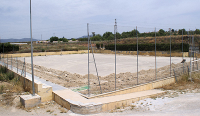 Terrenos donde irá el nuevo campo 