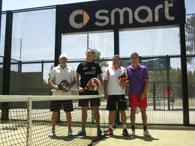 El pádel y el tenis ofrecen un gran espectáculo 