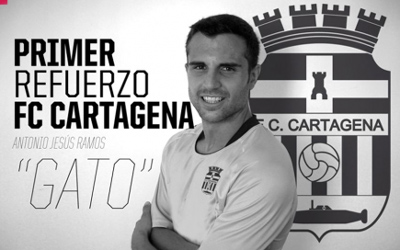 Gato es nuevo jugador del Cartagena FC